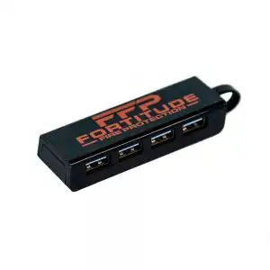 Fortitude Fire USB Hub with Phone Stand